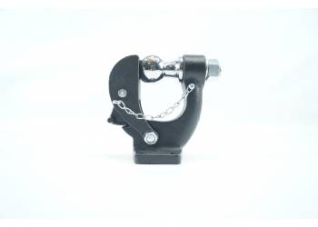 Фаркоп универсальное сцепное устройство Черный (хромированный шар)